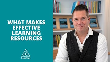 What Makes Effective Learning Resources | Nick Shackleton Jones
