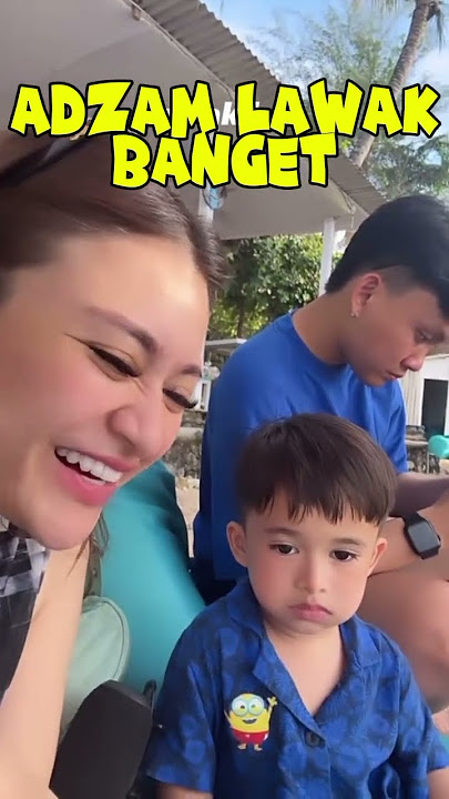 Adzam lawak banget, mirip ayah Sule #videoshort #adzam #sule #nathalieholscher