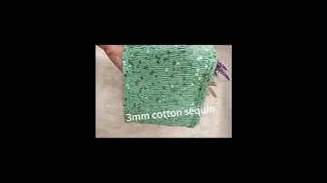 @sequinyarn cotton material