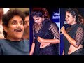 అమ్మ దొంగ😍: Nagarjuna CUTE Reaction Towards Actress Anjali | Actress Anjali H0T Looks In Black Saree