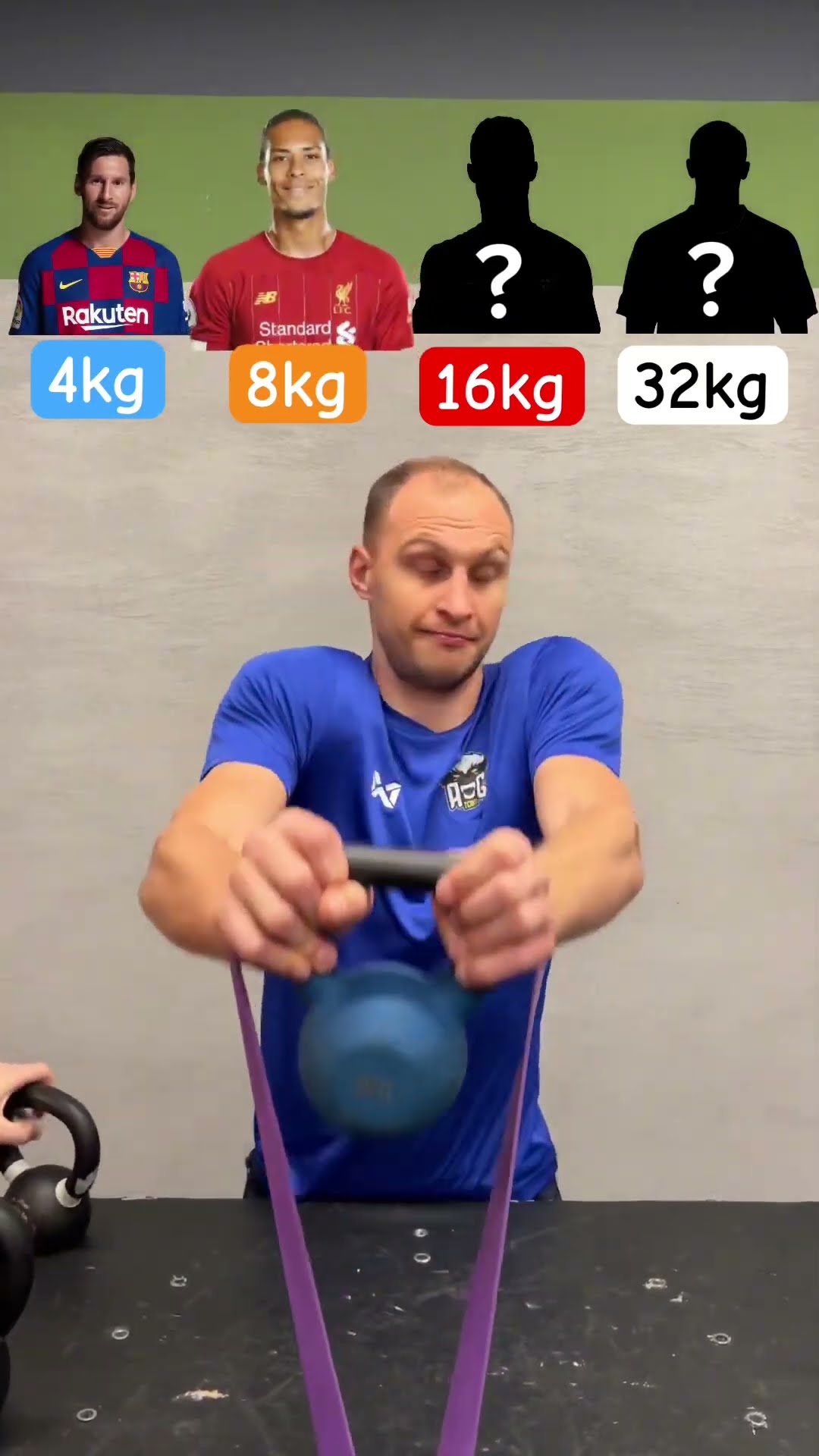 ❌ Legendary Lifts: Weight Challenge with Football Stars!