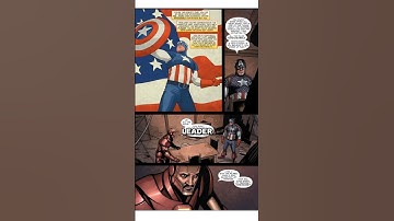 Did Tony Stark Secretly Want Steve to Lead 😮 #dcomic #marvel #shorts