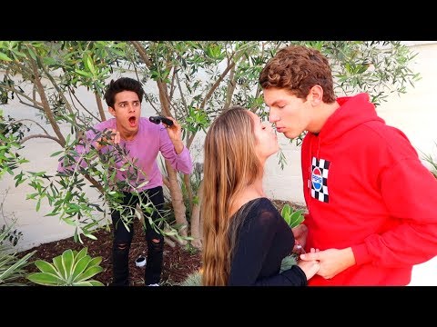 SPYING ON MY LITTLE SISTER AND HER "BOYFRIEND!!" | Brent Rivera