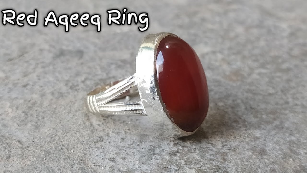 Turkish 925 Sterling Silver Yemeni Agate Aqeeq Original Mens Ring –  silverbazaaristanbul