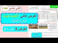 الفرض المحروس الثاني مادة الاجتماعيات الأولى إعدادي الدورة الثانية فرض 2 مادة الاجتماعيات الأولى 