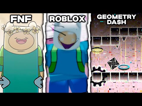 Come Along With Me: FNF VS Roblox VS Geometry Dash