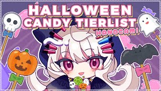 HANDCAM |🍬🍭HALLOWEEN latino CANDY TIERLIST🍭🍬【NIJISANJI EN | Reimu Endou】