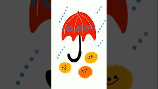 #一支小雨傘插畫  #可愛塗鴉