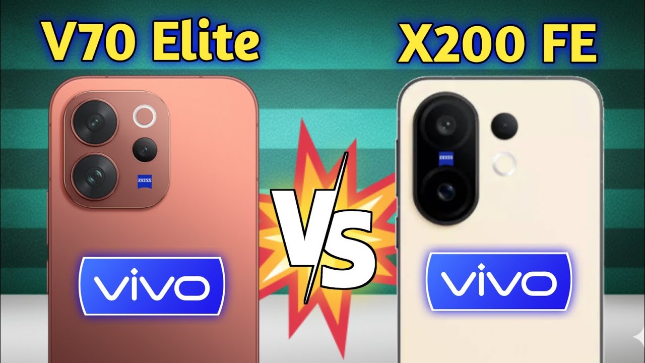 Vivo V70 Elite vs Vivo X200 FE 🔥 Full Comparison 2026 | Camera, Performance, Battery Test