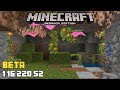 LUSH CAVES ARE IN! Minecraft Bedrock Beta 1.16.220.52