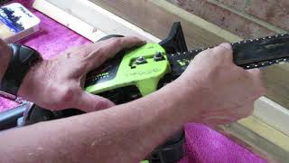 How To Change a Chain on a Poulan Chainsaw