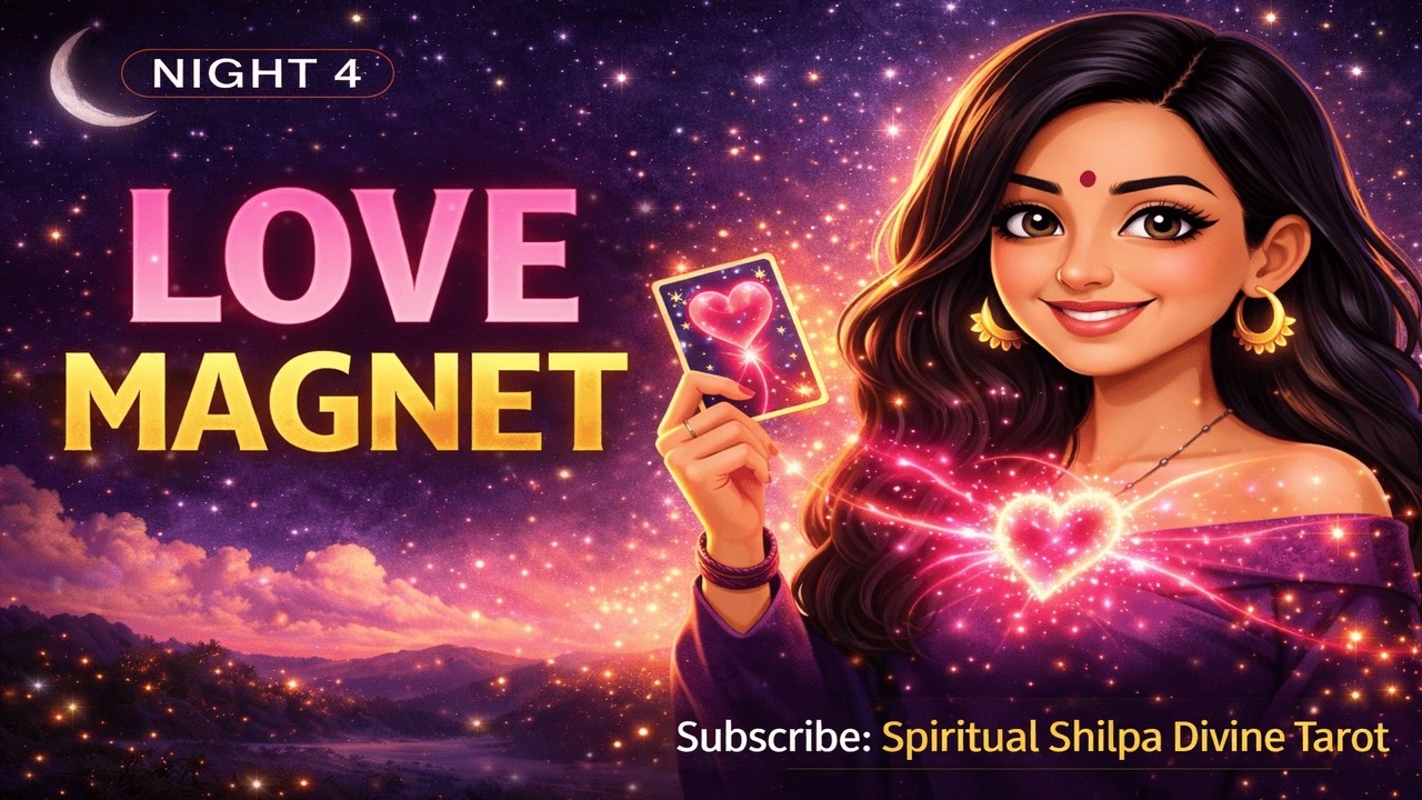 Night 4 – Love Magnet Meditation 💖 | Attract Your Soulmate #attractlove #manifestationmagic #love