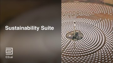 The C3 AI Sustainability Suite