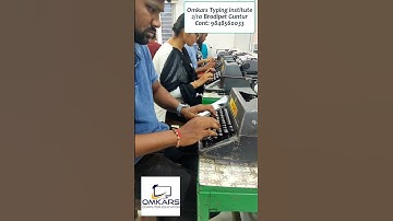 Top Typing Classes in Guntur, Best Typewriting Training institute