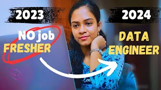 FRESHER to DATA ENGINEER | This is how I got a JOB | My Complete Journey #dataengineering