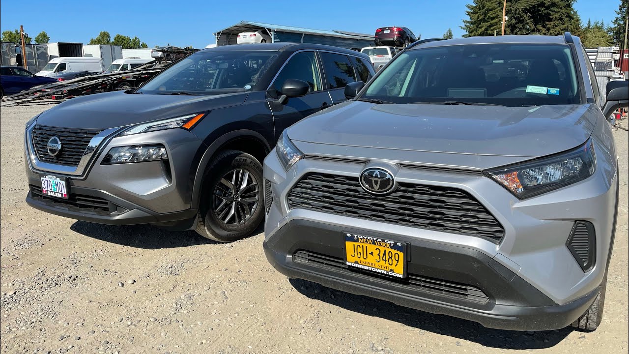 RAV4 vs XTrail 2021 YouTube