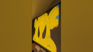 Dumbo on Disney + 4k HDR Demo on the Epson EX100000 Laser Projector   4500 lumens On the Dual View