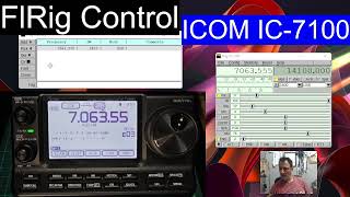 FLRig - Control - ICOM IC-7100 Free Control Software