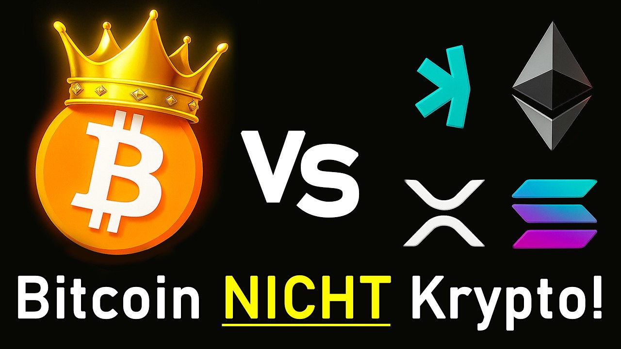 Bitcoin ist NICHT Krypto! - eine Abrechnung