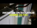Comment installer un radiateur eau chaude comme un pro Ep1- TUTO VIDÉO BRICO-PLOMBERIE.COM