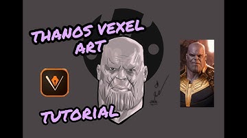 THANOS VEXEL ART , adobe draw full android