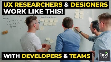 UX Designers & Researchers Ways of Working Together in Design Teams. Day to Day UX Work