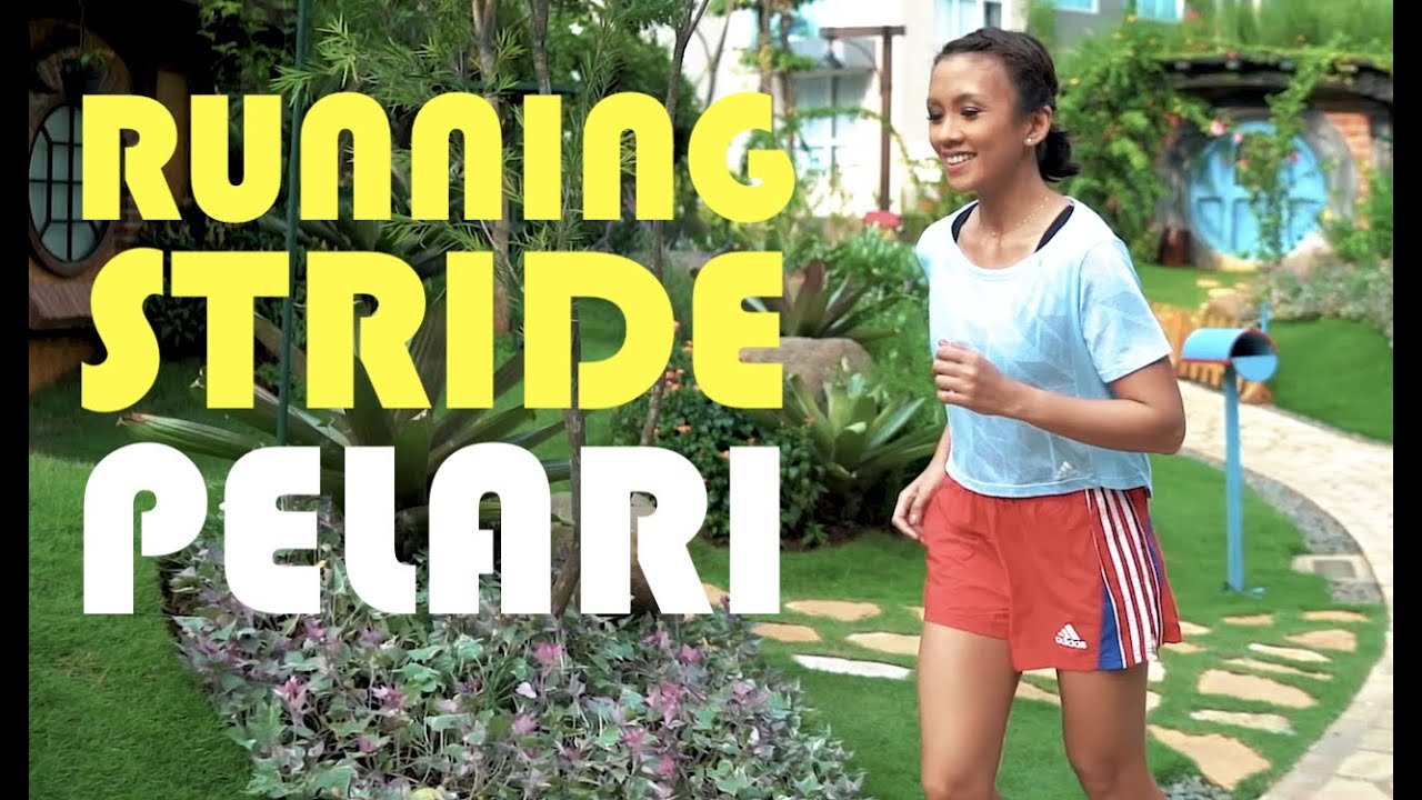MELATIH LANGKAH KAKI (RUNNING STRIDE) PELARI By Melanie Putria