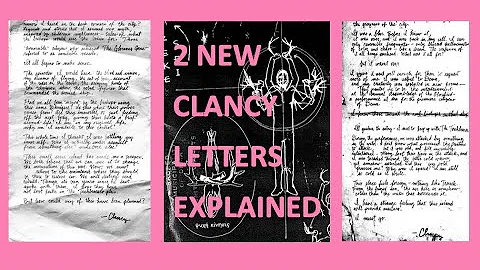 2 NEW CLANCY LETTERS EXPLAINED & THEORIES | dmaorg...