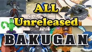 All Unreleased Legacy Bakugan!