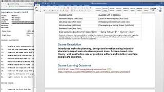 Syllabus - Adding the Description, Outcomes, and Topical Outline