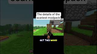it's not scary #minecraft #gaming #horror #mc #moddedminecraft #mods #java