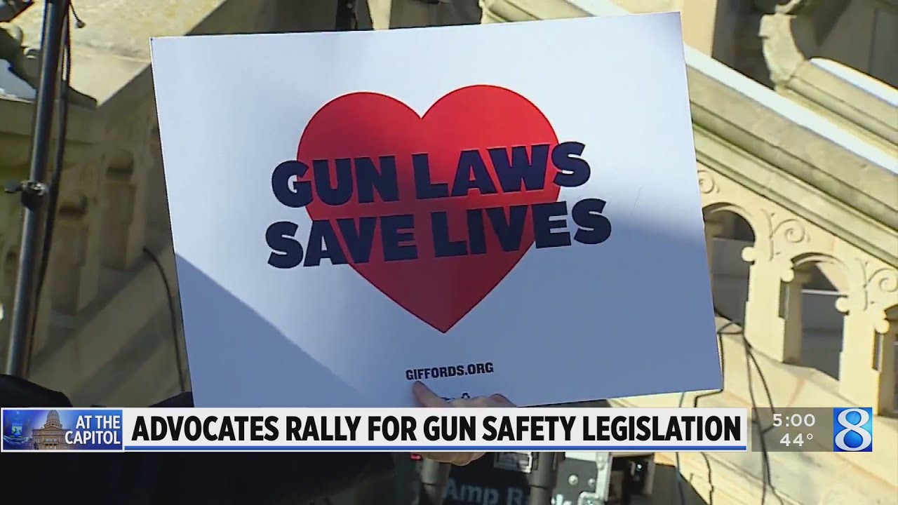 Advocates rally for gun safety legislation YouTube