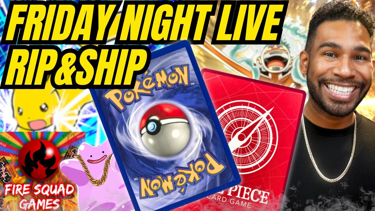 One Rip Pokemon Pokemon / One Piece - Rip & Ship - Friday 9-12-25 - YouTube