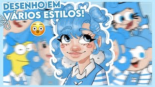 desafios para desenhistas gaby leca｜Pesquisa do TikTok