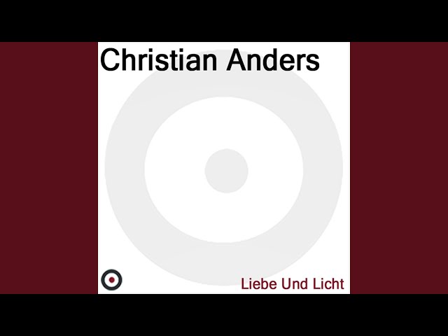 Christian Anders - Denn Niemand Ist Im Leben Ganz Allein