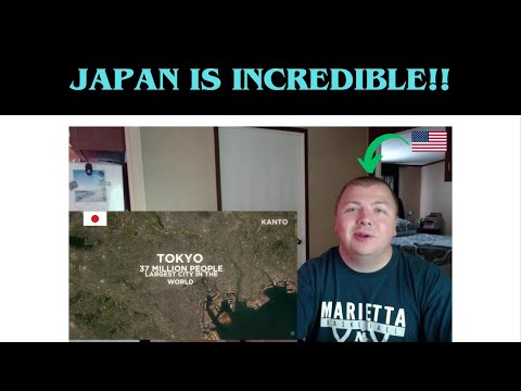 American Reacts To "Geography Now! Japan"