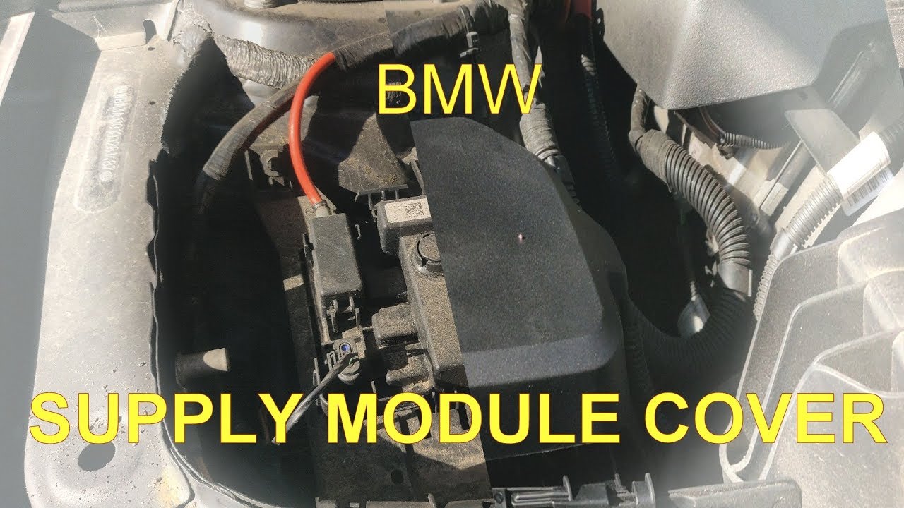 BMW Supply Module Cover retrofit (F20, F21, F30, F31, F35, F80, F82, F84)
