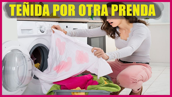 Cómo Quitar las manchas de ropa teñida por otra prenda