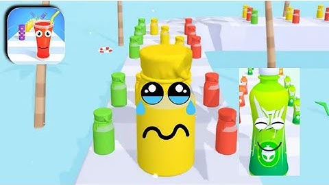 Juice Run Games All Levels Walkthrough Gameplay iOS,Android Relaxing Video Update Level #Shorts