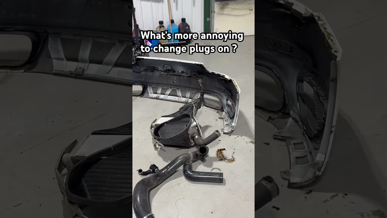 Gotta take the whole back end off #porsche #turbo #maintenance #work