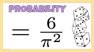 CRAZY Probability two integers have NO Common Divisor?!