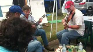 Video thumbnail of "Clifftop 2010 - "Texas Gals" - Miss Moonshine & Charlie Walden & Co"