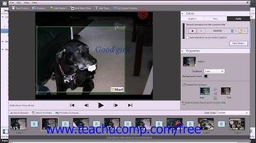 Photoshop Elements 12 Tutorial Creating a Slide Show Adobe Training Lesson 16.3