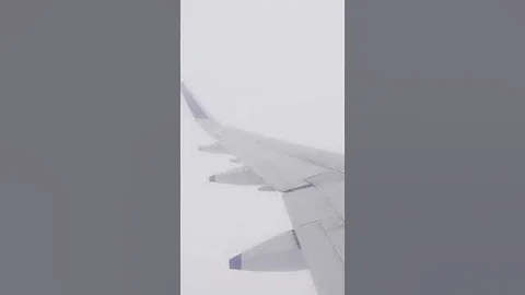 plane inside cloud and heavy   turbulence😱😱