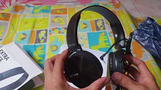 Unboxing Sony MDR XB-450 from LAZADA ( wrong item delivered)
