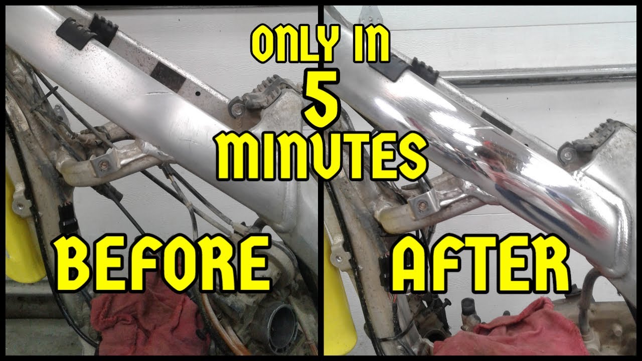 How to Polish Aluminum to a Mirror Finish without Power Tools or Sand  Paper! 