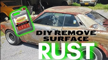 How to Remove Rust from Large Car Surfaces with evaporust DIY Hack