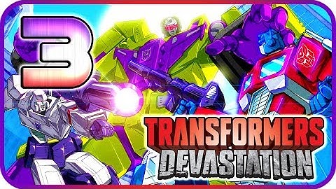 Transformers: Devastation Walkthrough Part 3 (PS4, XB1, PS3, X360) No Commentary - Chapter 2 Part 1