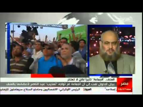 د خالد سعيد النظام الانقلابي إرهابي وعنيف ونحن نمارس المقاومة السلمية وننبذ العنف