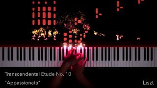 Liszt - Transcendental Etude No. 10 "Appassionata" chords